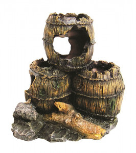 Decor Acvariu, Butoaie Antice 13cm, R014