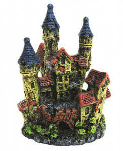 Decor pentru Acvariu, Castel, 4.5 x 4.5 x 6.5 cm