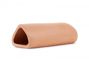 Decor Pentru Acvariu/Terariu, Tunel Ceramic, 14 cm, HPT-U926 - Img 1