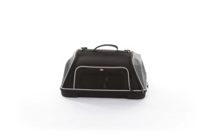 Geanta de Transport Animale Companie, pentru Avion, Airline, 55 x 23 x 40 cm, Pana la 7 kg, Negru/Gri - Img 3