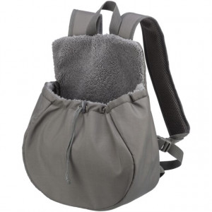 Geanta de Transport, Molly, Frontala, 25 x 38 x 17 cm, Pana la 4 kg, Gri