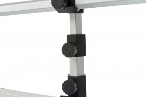 Grilaj Auto, Latime: 96-163 cm/ Inaltime: 34-48 cm, Argintiu/Negru - Img 7