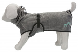 Halat De Baie Pentru Caini, S 40 cm, Gri, 23572 - Img 3