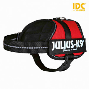 Ham Julius-K9 Mini, Culoare Rosu, Marime 2XS, Dimensiune 33–45 cm/18 mm