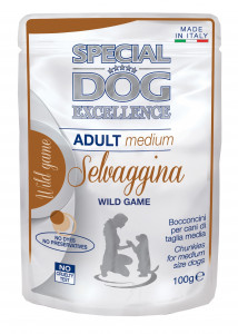Hrana Umeda Pentru Caini, Special Dog Excellence, Adult Medium, Vanat, 100 g