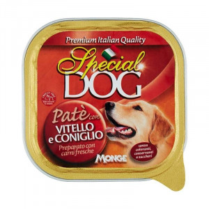 Hrana Umeda Pentru Caini, Special Dog, Pate Cu Vitel Si Iepure, 300 g