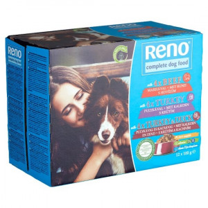 Hrana Umeda Reno Dog 12x100 g, Mix