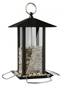 Hranitor Exterior, Suspendat, Metal, 1000 ml/20 cm, Negru - Img 2