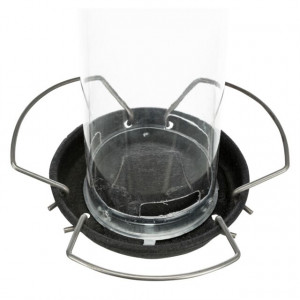 Hranitor Exterior, Suspendat, Metal/Plastic, 560 ml/ 10 x 20 cm, Negru - Img 3