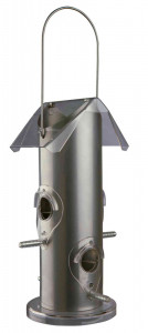 Hranitor Exterior, Suspendat, Metal/Plastic, 800 ml/25 cm, Argintiu