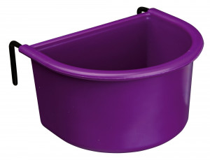 Hranitor Plastic pentru Pasari, 400 ml/11 x 8 cm, Diverse Culori - Img 2