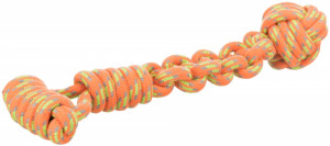 Jucarie Pentru Caini, Sfoara Cu Minge Nod, 8/38 cm, Diverse Culori - Img 4