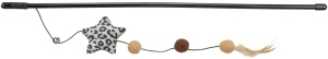 Jucarie Pentru Pisici, Undita cu Catnip, Stea, 50 cm