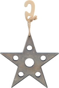 Jucarie pentru Recompense Xmas Stea, 14 x 17 cm, 92655 - Img 3