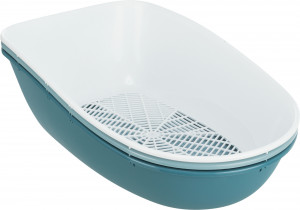 Litiera Berto cu Sistem de Separare, 39 x 22 x 59cm Petrol, 40156 - Img 3