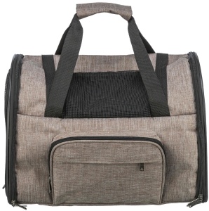 Rucsac de Transport, Shiva, 41 x 30 x 21 cm, Pana la 8 kg, Maro/Bej