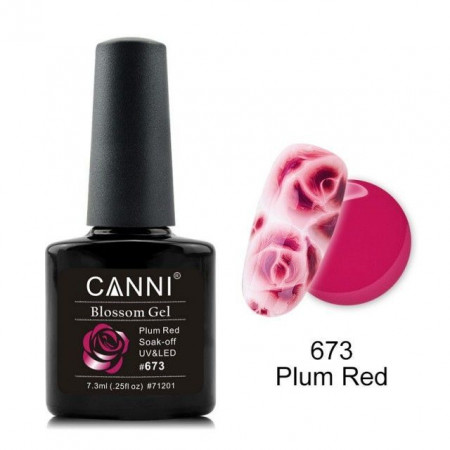 Oja Semipermanenta CANNI Blassom 673 Plum Red