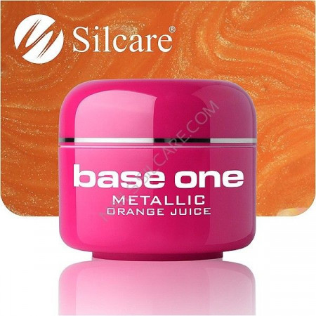 Gel UV Color Base One 5g Metalic Orange Juice 28