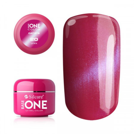 Gel UV Color Base One Silcare Cat Eye Magnetic Lynx 20