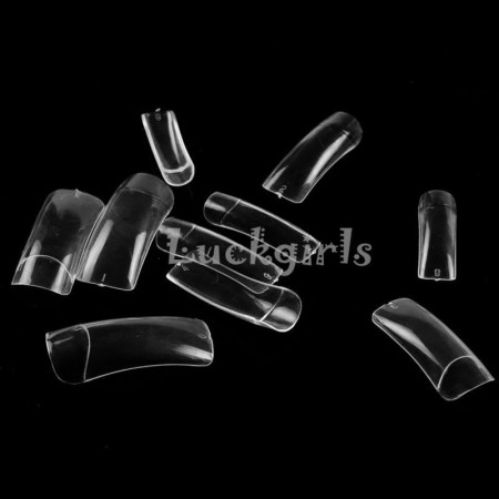 Tipsuri Transparente 100buc Clasic