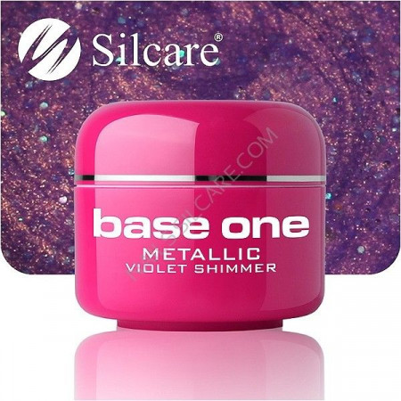 Gel UV Color Base One 5g Metalic Violet Shimmer 44