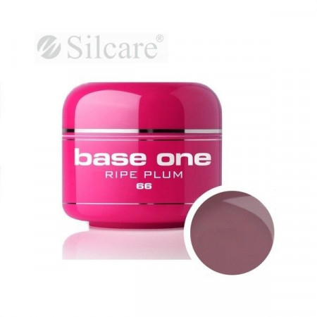 Gel uv Color Base One Silcare Clasic Ripe Plum 66