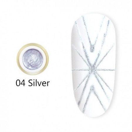 Gel UV Spider CANNI 04 Silver