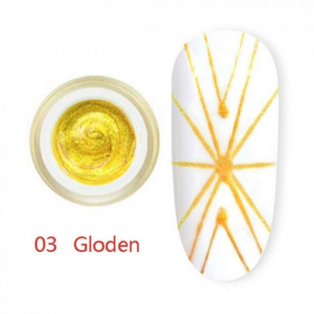 Gel UV Spider CANNI 03 Golden