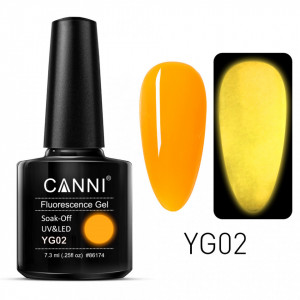 Oja Semipermanenta CANNI Fluorescenta YG-02