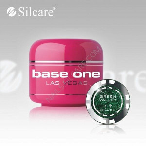 Gel uv Color Base One Silcare Las Vegas Green Valley 17