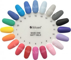 Gel uv Color Base One Silcare Matt Lavender Touch 10 - Img 2