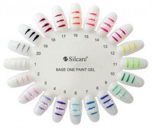 Gel UV Color Base One Silcare Paint Medium Pink 03 - Img 2
