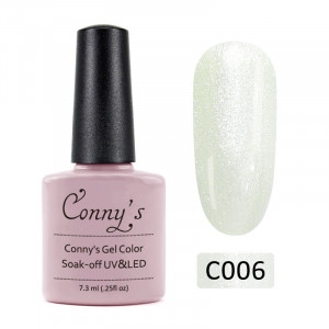 Oja Semipermanenta Soak Off Conny's 7.3ml C006 light green