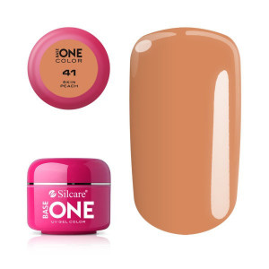 Gel uv Color Base One Silcare Clasic Peach Skin 41