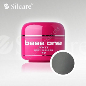 Gel uv Color Base One Silcare Matt Grey Shades 13