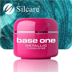 Gel UV Color Base One 5g Metalic Turquoise 06