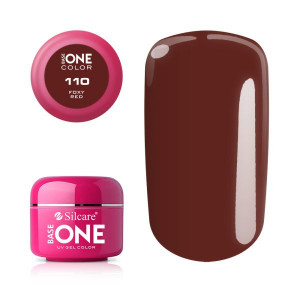 Gel UV Color Base One Autumn Colection 5g Foxy Red 110