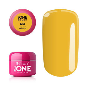 Gel UV Color Base One 5g Sunny Yellow 03