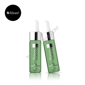 Ulei Cuticule cu Pipeta 15ml Base One Silcare-Kiwi Deep Green