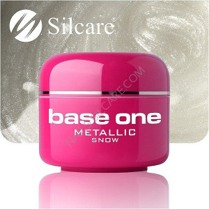 Gel UV Color Base One 5g Metalic Snow 01