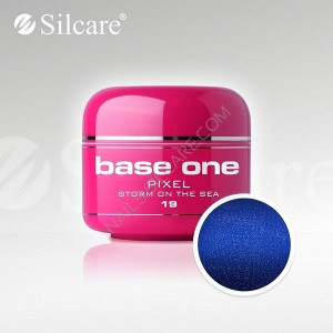 Gel uv Color Base One Silcare Pixel Storm On the Sea 19