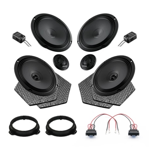 Audison Prima autós hangszórócsomag, Audi A3 2020-2022 modellekhez, RMS 100 W, 200 mm