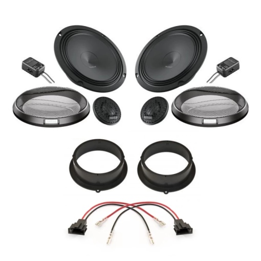 Audison Prima autós hangszórócsomag az Audi A4 2007-2015 hátsó ajtajához, RMS 100 W