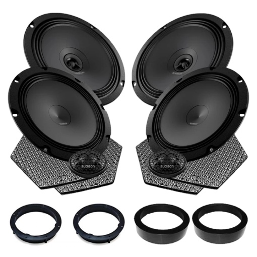Audison Prima autós hangszórócsomag Skoda Rapid 2012-hez, RMS 100W, 200mm
