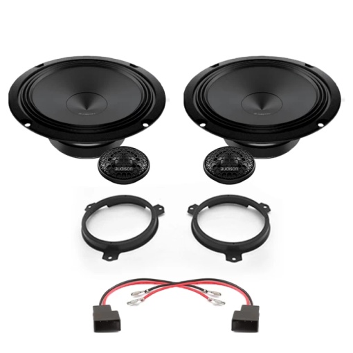 Audison Prima autós hangszórócsomag, Toyota Corolla 2012-2018 első ajtajához, RMS 100W