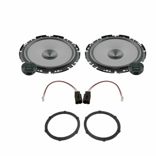 Hertz Dieci autós hangszórócsomag, Peugeot 208 2012-2019 első ajtókhoz, RMS 80W
