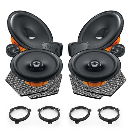 Hertz Dieci autós hangszórócsomag Toyota Yaris 2011-2018 modellekhez, RMS 80W
