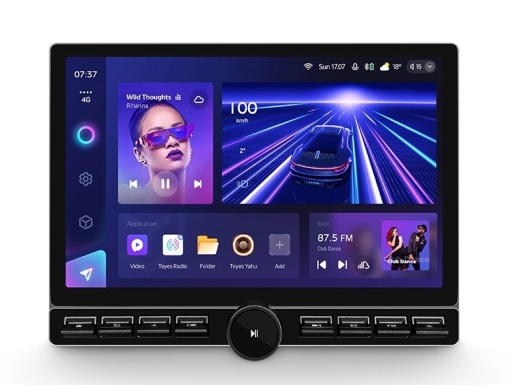 Navigatie Auto Teyes CC3 2K M Button 6+128GB 13" QLED Octa-core 2Ghz Android 4G Bluetooth 5.1 DSP