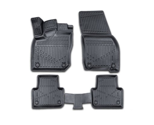 Set covorase auto cauciuc VW TIGUAN II 2023-> forma tavita 3D