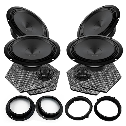 Audison Prima autós hangszórócsomag, Volkswagen Passat B8 2014-hez, RMS 100W